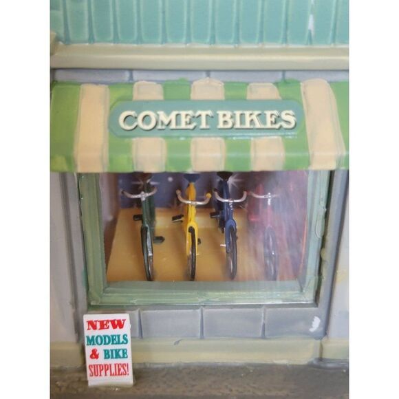 Lemax Comet bikes 2012 Village accessory Xmas - Picture 8 of 12